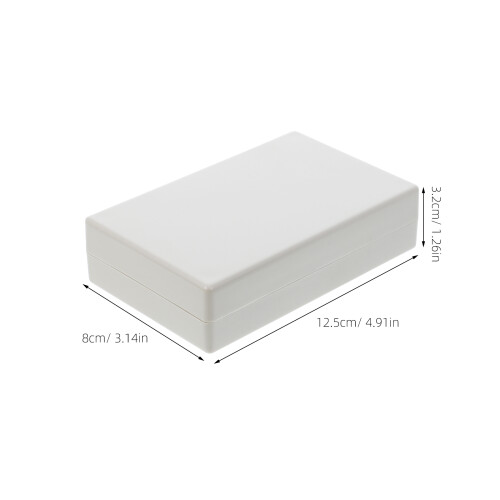 1Un Boîte ABS Gris Pour Argent Électronique 1