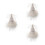 3Pièces Barrette Chapeau Plume Paillettes Accessoires 6