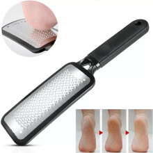 Foot File Grater Scraper Rasp Hard Skin Remover Pedicure Tool for Dry Cracked Heels & Callus Removal Black