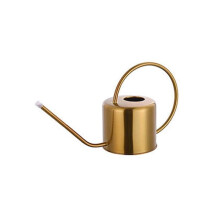 (Guld) Vattenkanna i rostfritt stål, bekväm, stor kapacitet, vattenkanna, rostsäker, läckagesäker, 1,3