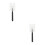 2St Auto Parkeertools Rvs+abs Witte Contactloze Kaartstick 10