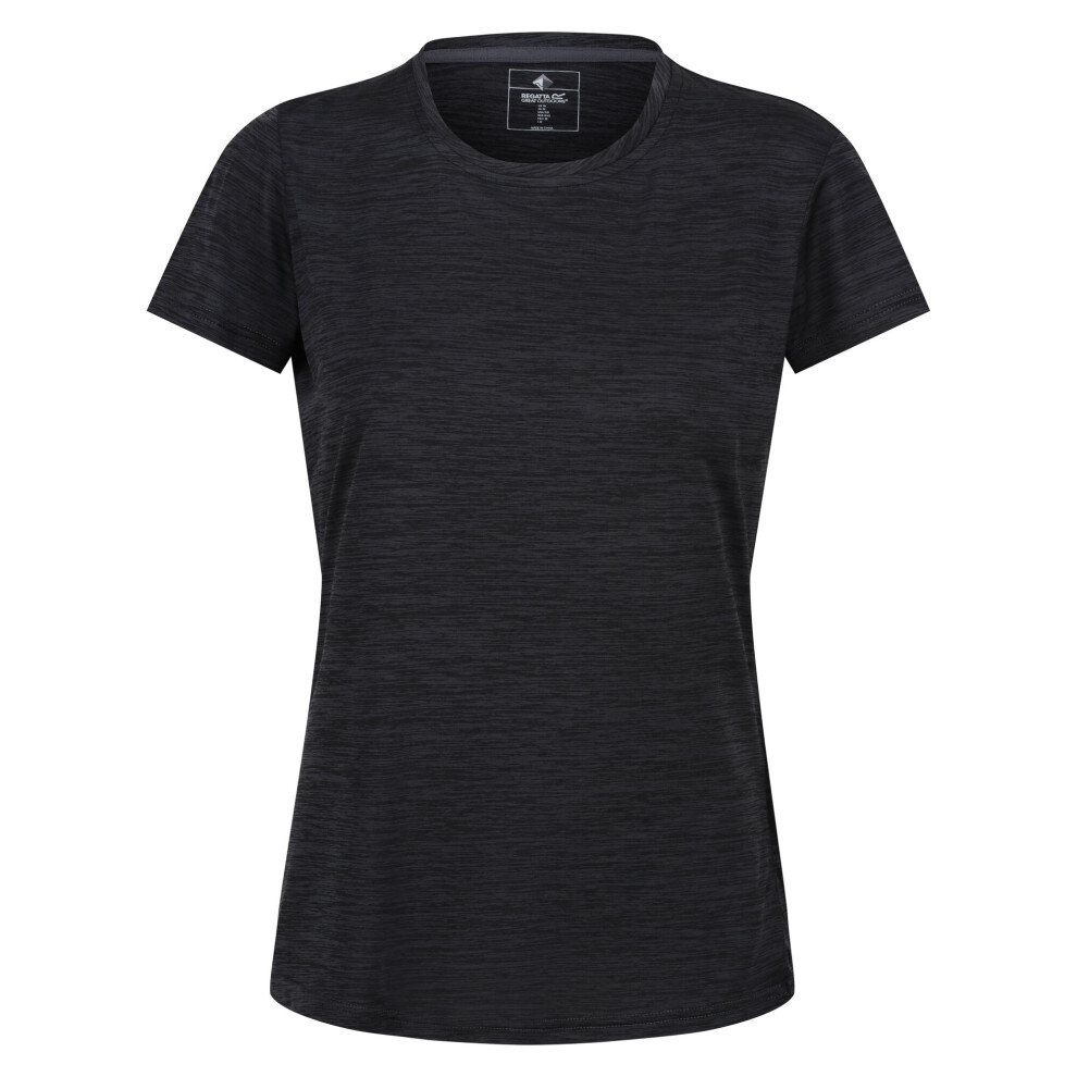 Regatta (18 Uk, ) Womens/Ladies Josie Gibson Fingal Edition T-Shirt Black