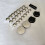 (25Silver Ασήμι, Ηπειρωτική Κίνα) 4PCS 25PCS 29PCS 56MM 57MM Για Tesla Model3 ModelY Ματ Μαύρο Άρκευθο 1