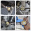 3pcs Combination Wrench Set with Ratchet Function Multi Functional Design Tool Kit Suitable for Home and Auto Repair 6