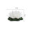 2Sets Wit Keramisch Lotus Wierookbrander Elegant Aroma Decor 2