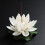 2Sets Wit Keramisch Lotus Wierookbrander Elegant Aroma Decor 8
