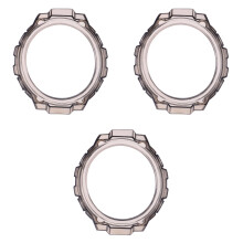 3St Zwarte Tpu Smart Watch Cover Volledige Bescherming Materiaal