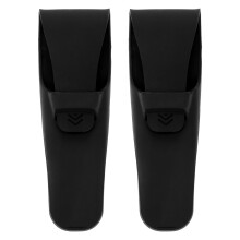4St Waterdichte Reistas Razor Case Zwart Silicone Bescherming