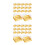 2Sets Gouden Moon Cake En Egg-Yolk Puff Box Multipurpose Opslag 1