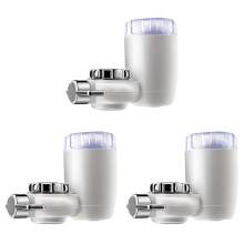 3St Faucet Filter Wit, Hoogwaardige Waterzuivering Voor Huiskraan