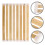 3St Beige Bamboe Badmat Met Antislip, Hittebestendig En Drogend 8