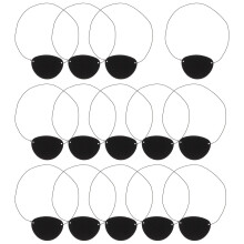 56St Verstelbare Zwarte Kinder Ooglapjes Piraten Party Favor