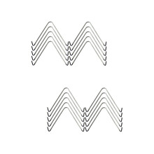20St Rvs Wandhaak Voor Creatief Metalen Ophangsysteem