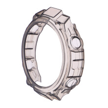 Zwarte Tpu Smart Watch Case Beschermhoes Met Volledige Toegang