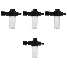 4St Zwarte Auto Was Schuimspuit Met Connector Voor Diverse Taken