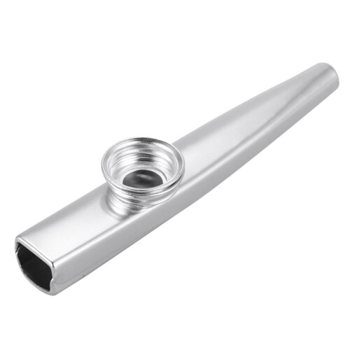 3X Nuova Lega di Alluminio Argento Kazoo 1