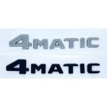 (4MATIC, Ασημί) Γυαλιστερό Μαύρο Ασημί S480 S500 S560 S580 S600 ABS Έμβλημα για Benz S W222 W223 Πλευρά