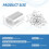 100pcs Aluminum Crimping Loop Sleeve for 3mm Diameter Wire Rope and Cable 7