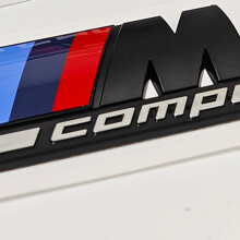 (Ματ μαύρο, M1 COMPETITION 13cm) Ασημί Γκρι Μαύρο Έμβλημα M1 M2 M3 M4 M5 M6 M7 M8 COMPETITION για BMW