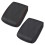2X Car Leather Center Console  Box Pad Armrest Cover Protective Cover for  MK2 2016 2017 2018 Black 2