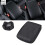 2X Car Leather Center Console  Box Pad Armrest Cover Protective Cover for  MK2 2016 2017 2018 Black 3