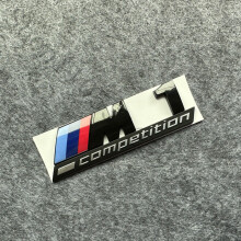 (M1 competition) 3D ABS Car Letters Badge Sport Stickers Car Rear Bag Emblem Για BMW X1 X2 X3