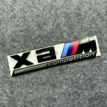 (X2 competition) 3D ABS Car Letters Badge Sport Stickers Car Rear Bag Emblem Για BMW X1 X2 X3