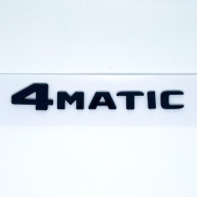 (γυαλιστερό μαύρο 4MATIC) Τρισδιάστατα γράμματα B180 B200 B220 B250 B260 B200d 4Matic ABS έμβλημα για