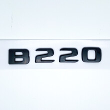 (γυαλιστερό μαύρο B220) Τρισδιάστατα γράμματα B180 B200 B220 B250 B260 B200d 4Matic ABS έμβλημα για