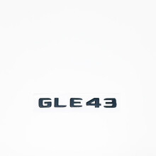 (GLE43 μαύρο) Έμβλημα Mercedes-AMG GLE W166/W167 - Έμβλημα V8 Biturbo 4MATIC+ - Κατάλληλο για GLE43/GLE53/GLE63/GLE63S