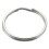 240 Pcs 20mm Outside Dia Universal Split Key Rings Keychain Holders 6