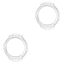 2St Smart Watch Beschermhoes Tpu Wit Kras- En Vuilbestendig Cover