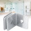 90 Degree Stainless Steel Door Hinge Clip 3