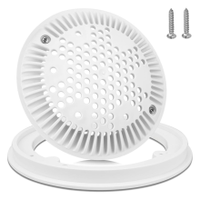 (Blanco)Y67A-WG1030AVPAK2 Kit de marco y cubierta de drenaje para piscinas enterradas, para piezas y