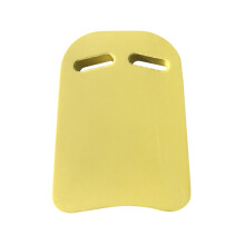 (AMARILLO) Tabla de natación en forma de U para principiantes, tabla de agua impermeable, tabla de espuma