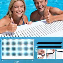 Skimmer para piscinas T22C, red atrapahojas para piscinas, skimmer de suelo, bloqueador de hojas y residuos