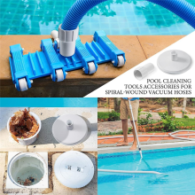 (Blanco) YHOLI - Placa de aspiración para skimmer de piscina y manguito de manguera de aspiración para