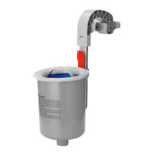 Skimmer para piscinas (gris) Limpieza impecable de piscinas Producto resistente a la corrosión Accesorios