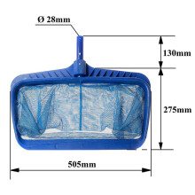 (Red Azul Profunda) Red para skimmer de piscina profesional de alta resistencia, malla ultrafina profunda,