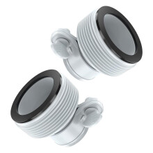 Adaptador de piscina de 32 mm a 38 mm, conversión de manguera, accesorios de plástico para bomba de