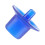 Blue Queen Rearing Cups 50Pcs for Bee Hive 6