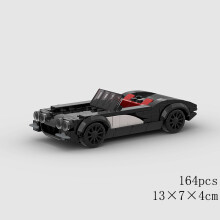 (10341 χωρίς κουτί)MOC Speed Car Racing SUV Pickup GT500 G63 R8 RX7 Μοντέλο οχήματος Building Block