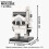 (MOC2262)MOOXI MOC Space War Brickheadz Interstellar Sci-Fi Robot Συμβατές Φιγούρες Δόμησης 1