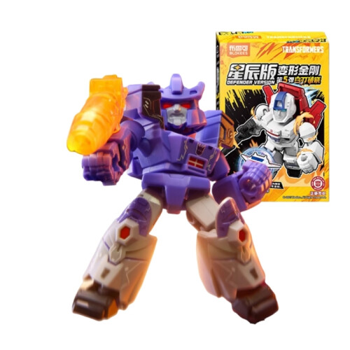 (Starlight Galvatron) Δομικά Στοιχεία DEFENDER VERSION 3 Grimlock Soundwave Assembled Model Movable