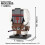 (MOC2305)MOOXI MOC Space War Brickheadz Interstellar Sci-Fi Robot Συμβατές Φιγούρες Δόμησης 1
