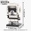(MOC2238)MOOXI MOC Space War Brickheadz Interstellar Sci-Fi Robot Συμβατές Φιγούρες Δόμησης 1