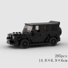 (10556 χωρίς κουτί)MOC Speed Car Racing SUV Pickup GT500 G63 R8 RX7 Μοντέλο οχήματος Building Block