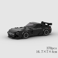 (10558 χωρίς κουτί)MOC Speed Car Racing SUV Pickup GT500 G63 R8 RX7 Μοντέλο οχήματος Building Block