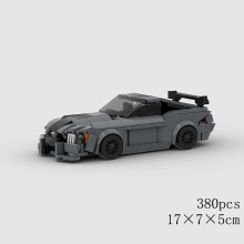 (10596 χωρίς κουτί)MOC Speed Car Racing SUV Pickup GT500 G63 R8 RX7 Μοντέλο οχήματος Building Block