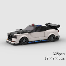 (10490 χωρίς κουτί)MOC Speed Car Racing SUV Pickup GT500 G63 R8 RX7 Μοντέλο οχήματος Building Block